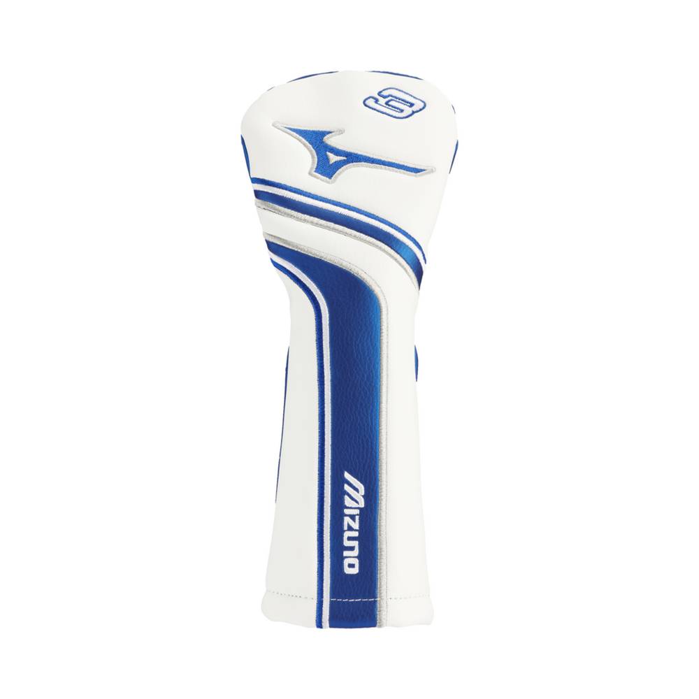 Mizuno Ribbon Fairway Wood Férfi Headcover Kék/Fehér GZD432750